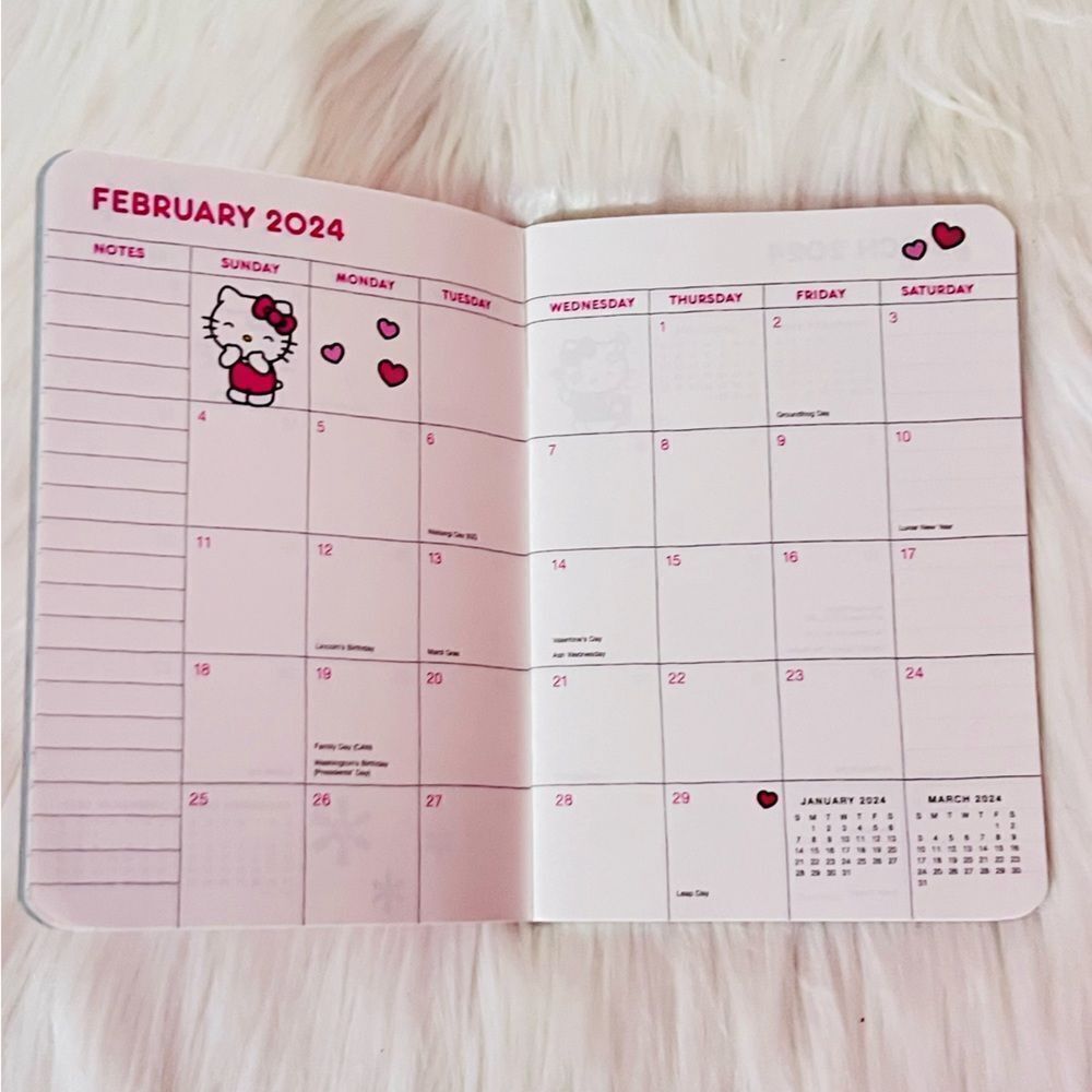 Hello Kitty Monthly Planner - Picture 5 of 6